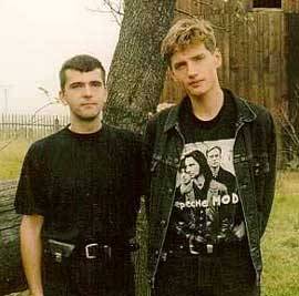 Drakoniáda 10/1995, vlevo Jirka, vpravo Bohdan