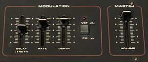 Crumar Performer, Modulation