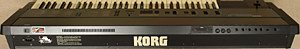 Korg DSS-1 back view, click to enlarge