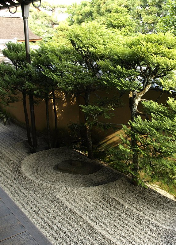 Komplex Daitoku-ji, such zahrada chrmu Rjgenin