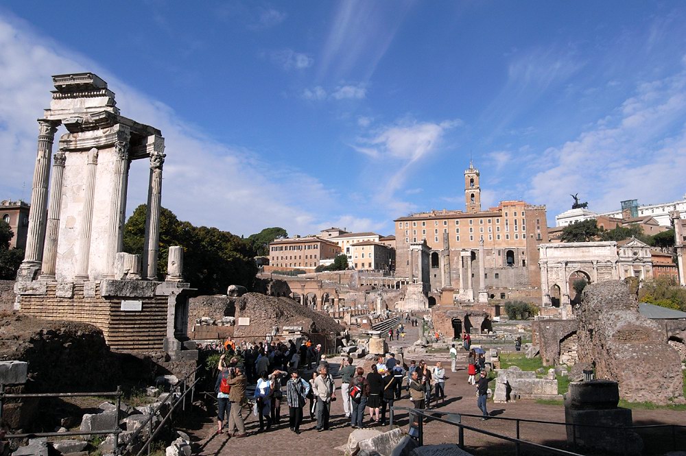 Forum Romanum. Ricoh GX100