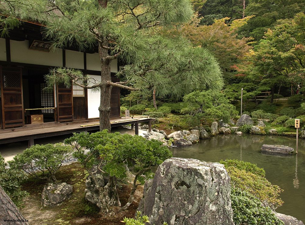 Ginkaku-ji, Stbrn pavilon