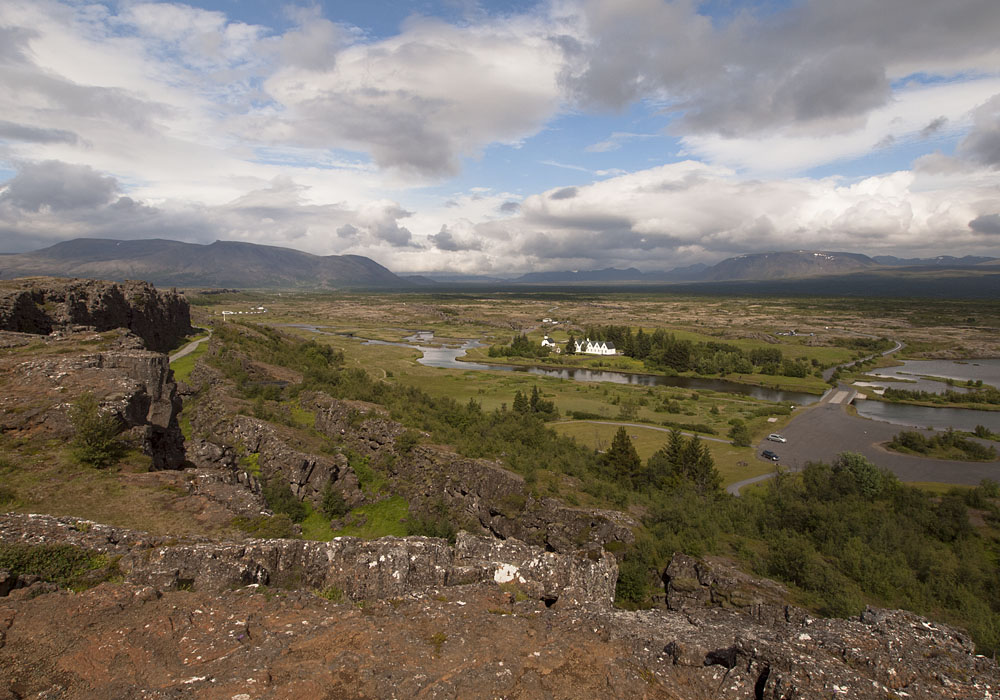 Pohled do NP Þingvellir 