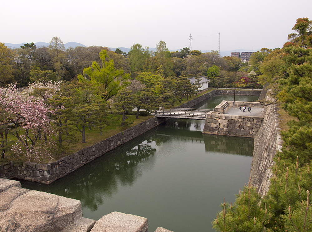 Vodn pkop u hradu Nijō